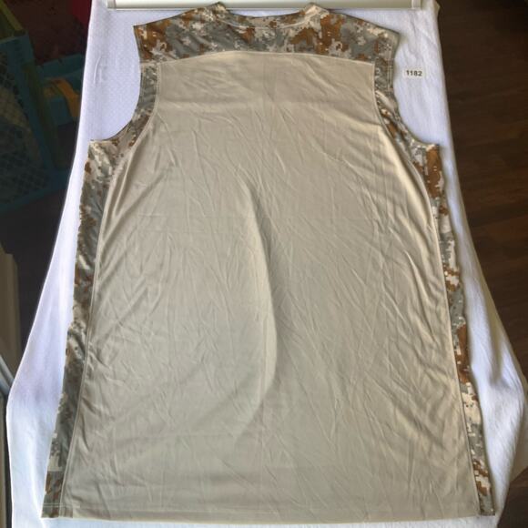 A4 Men’s Sleeveless Workout Casual Tank Top size L, Taupe Gray - Picture 7 of 7